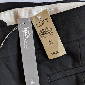 Pencil Ankle Length Black Pants